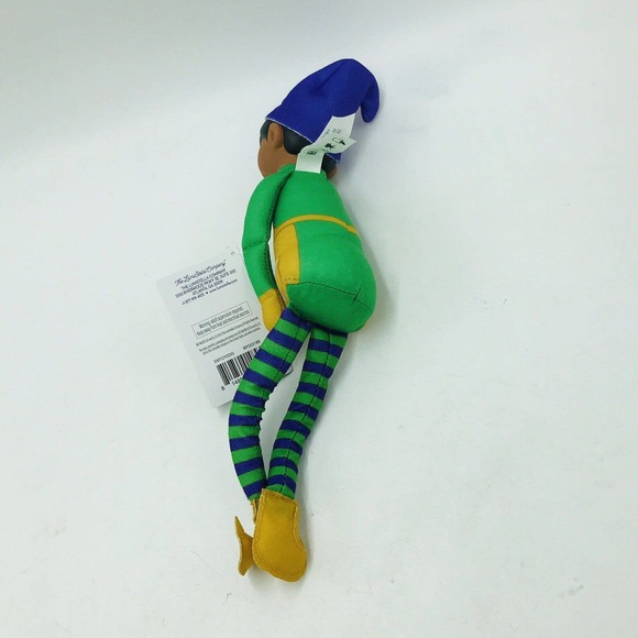 Elf Mates Toy Maker Green Purple African American Elf on The Shelf Doll Plush - Picture 2 of 2